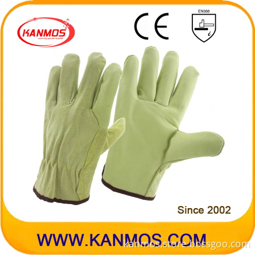 Sale Pig Split+Grain Industrial Safety Warm Driver Work Gloves (22206)